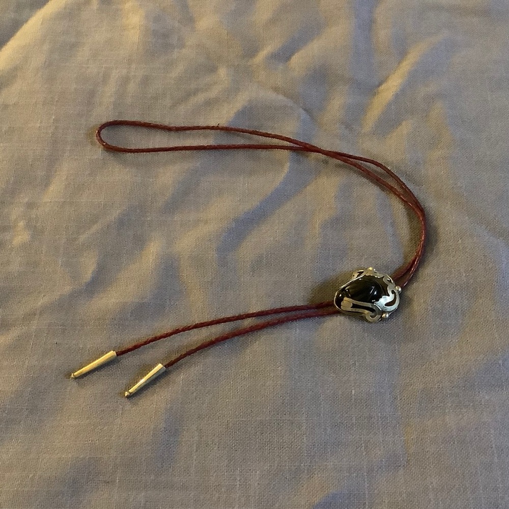 ALPACA MEXICO SILVER ONYX BOLO